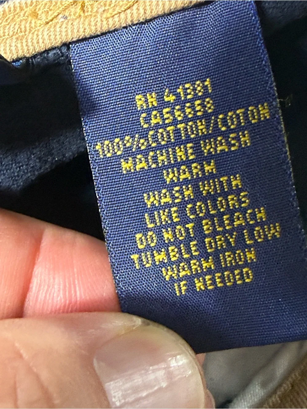 Polo Ralph Lauren Men’s 36 Classic Polo Chino Navy Cargo Shorts